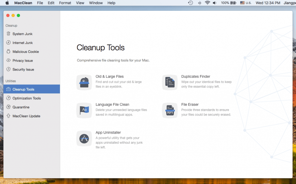 disk clean up mac